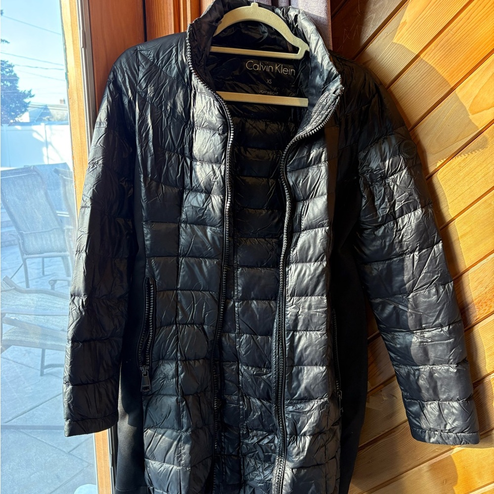 Calvin Klein Dark Gray Puffer Jacket